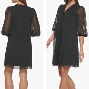 DKNY Knee length long sleeve Dress 6
